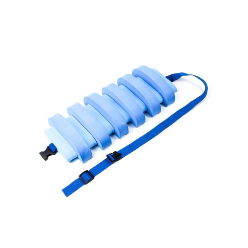 Plavecký pás EVA, 13 dílků, modrý