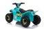 Dětská elektrická čtyřkolka Eljet X01 modrá/blue