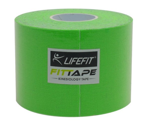 KinesionLIFEFIT® tape 5cmx5m, světle zelená