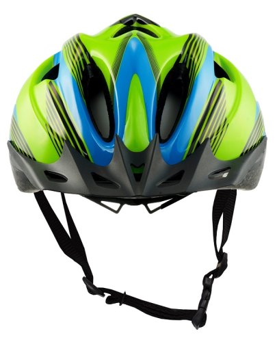Dětská cyklo helma SULOV® JR-RACE-B, modro-zelená