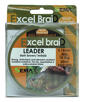 Pletená šňůra Sema Leader 300 m 40 lbs / 18,2 kg
