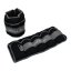 Neoprenová zátěž LIFEFIT® kotník/zápěstí S2 2x0,5-2,5kg, nastavitelná, černá