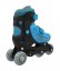 Kolečkové brusle TRISKATE BASIC, černo-modré