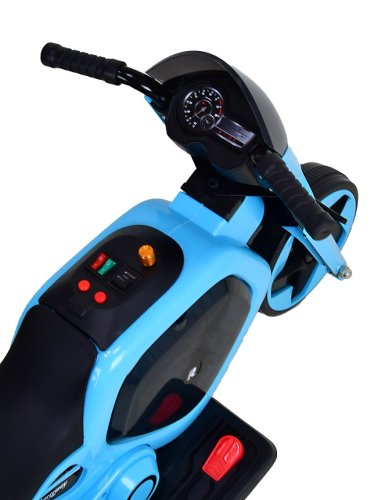 Elektrická dětská trojkolka RACCEWAY®, modrá