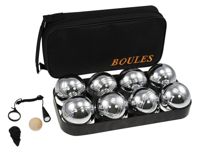 Petanque kovový 8ks, v tašce