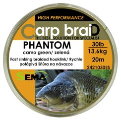 Pletená šňůra Sema Phantom 20 m 20 lbs / 9,1 kg