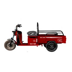 Nákladní tříkolový vozík RACCEWAY® START, červený