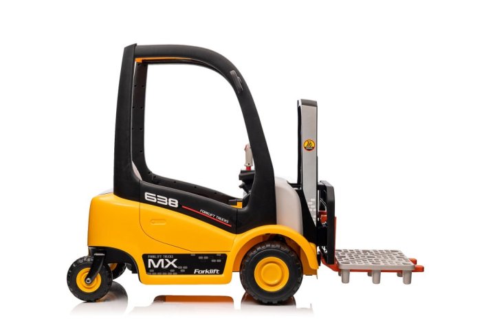 Dětský elektrický vysokozdvižný vozík PROFI Eljet žlutá, Li-Ion