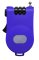Zámek LIFEFIT® MULTI 100x1,6mm, modrý