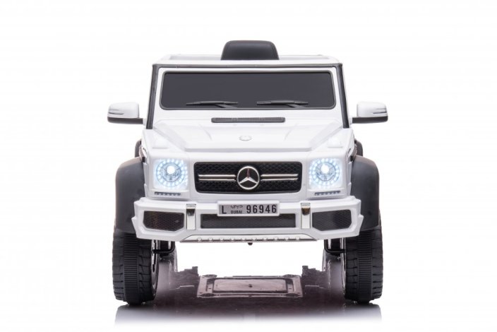 Dětské elektrické auto Mercedes G63 - 6 kol bílá/white