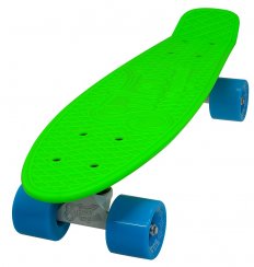Penny board 22" SULOV® NEON SPEEDWAY zeleno-modrý