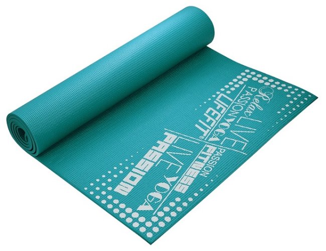 Gymnastická podložka LIFEFIT® SLIMFIT PLUS, 173x58x0,6cm, tyrkysová