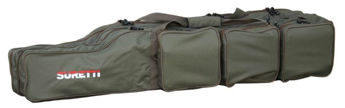 Obal na pruty Suretti® dvoukomorový, 145 cm