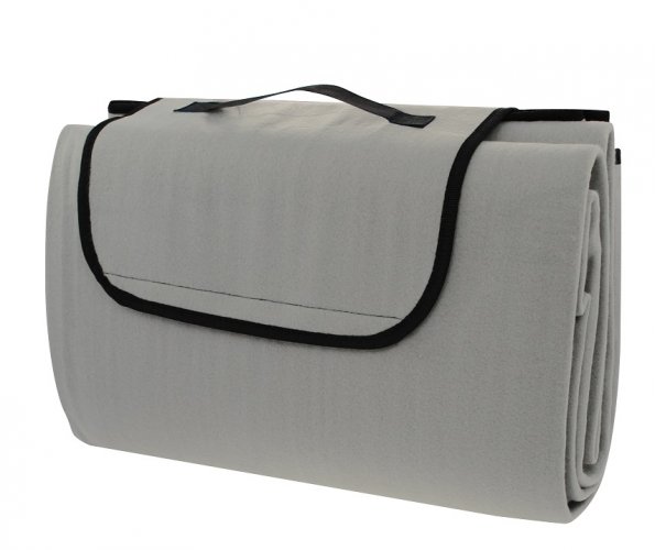 Pikniková deka CALTER® GRADY, 200x150 cm, šedá