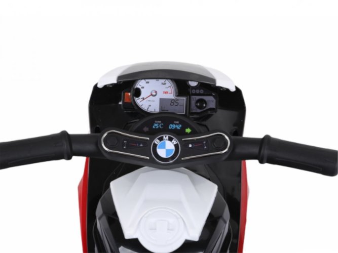 Dětská elektrická trojkolka BMW S1000 RR červená