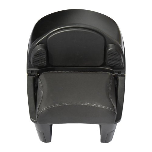 Zadní kufr se sedlem a nosičem k elektroskútru RACCEWAY® PAŘEZ, černý