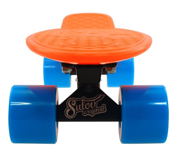 Penny board 22" SULOV® NEON SPEEDWAY oranžovo-modrý