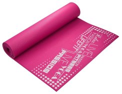 Gymnastická podložka LIFEFIT® SLIMFIT PLUS, 173x58x0,6cm, světle růžová