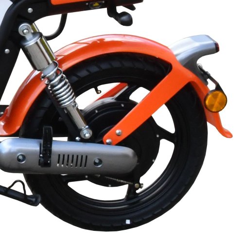 Elektroskútr RACCEWAY® E-BABETA® II, bílo-oranžová