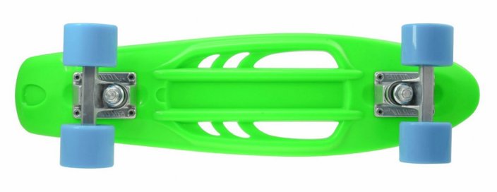 Penny board 22" CITY zeleno-modrý