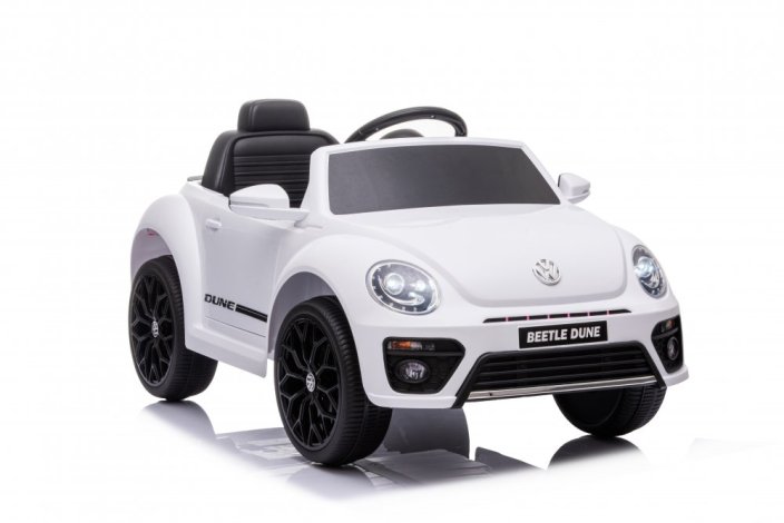 Dětské elektrické auto Volkswagen Beetle bílá/white