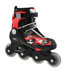 Kolečkové brusle ROCES COMPY 4.0 Boy, černo - červené