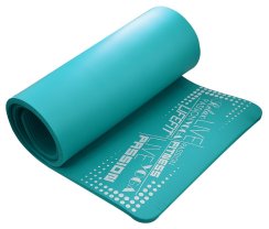 Podložka LIFEFIT® YOGA MAT EXKLUZIV PLUS, 180x58x1,5cm, tyrkysová