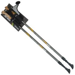 Trekingové hole SULOV® NORDIC WALKING, 2-dilné, pár, oranžová