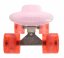 Penny board 22" BURN RIDER růžový fosforeskující, blikající kolečka