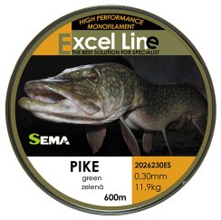 Rybářský vlasec Sema Pike 600 m průměr 0,33 mm / 13,1 kg