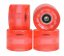 Penny board 22" BURN RIDER růžový fosforeskující, blikající kolečka
