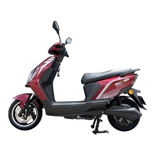 Elektroskútr RACCEWAY® RC45, vínový