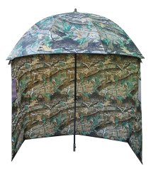 Deštník Suretti® s bočnicí camo 190T / 220 cm