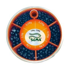 Rybářské olovo Suretti® Broky dělené, 120 g jemné