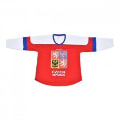 Hokejový dres ČR 8, červený