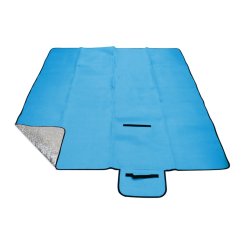 Pikniková deka CALTER® CUTTY, 150x130 cm, alu fólie, modrá