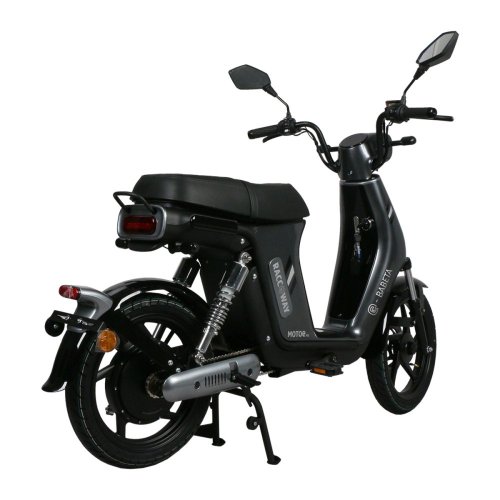 Elektroskútr RACCEWAY® E-BABETA® II, šedo-černá