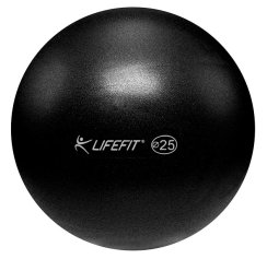Míč OVERBALL LIFEFIT® 25cm, černý