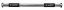 Univerzální hrazda do dveří LIFEFIT® 63-93 cm