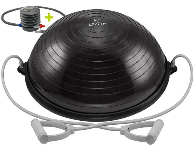 Balanční podložka LIFEFIT® BALANCE BALL 58cm, černá