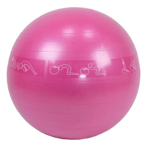 Gymnastický míč LIFEFIT® ANTI-BURST 55 cm, bordó