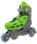 Kolečkové brusle TRISKATE BASIC, zelené