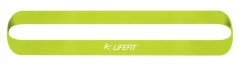 Posilovací guma LIFEFIT® KRUH SOFT, sv. zelená