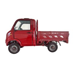 Nákladní čtyřkolový vozík RACCEWAY® HIPPO, červený