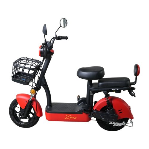Elektroskútr RACCEWAY® ZORO, červený, bez baterie