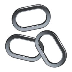Rybářská bižuterie Sema Oválný kroužek vel. 6,0 mm