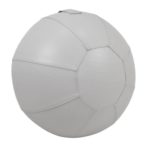 Designový míč - PU kůže šedá Eljet