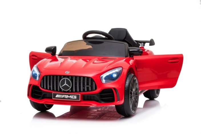 Dětské elektrické auto Mercedes AMG GT červená/red