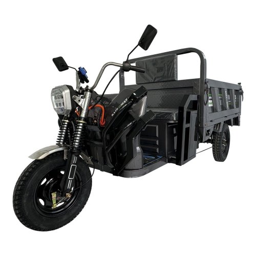 Nákladní tříkolový vozík RACCEWAY® FARMÁŘ, černý