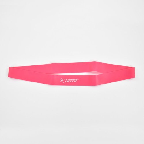 Posilovací guma LIFEFIT® KRUH HARD, sv. fialová